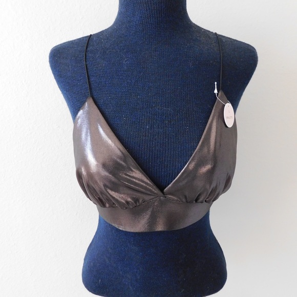 Bronze Bralette Top (small) - Picture 3 of 6